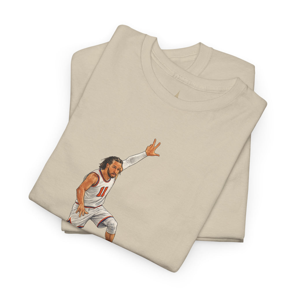Jalen Brunson King of the Hill Top of the Heap Tee | New York New York Basketball T-Shirt