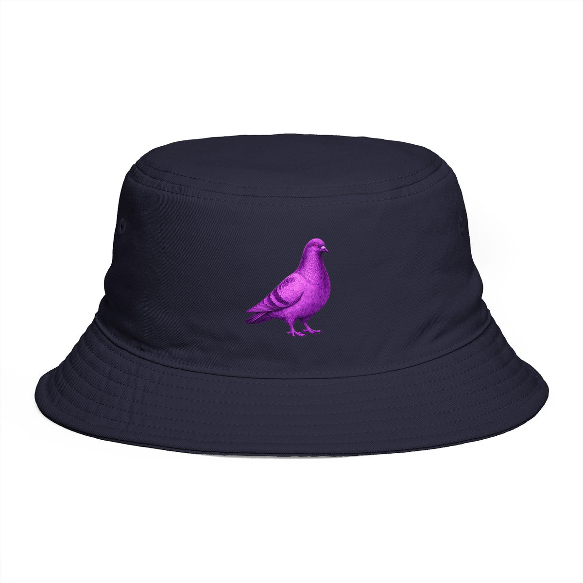 NYC Purple Pigeon Bucket Hat | Bird Lovers Hat