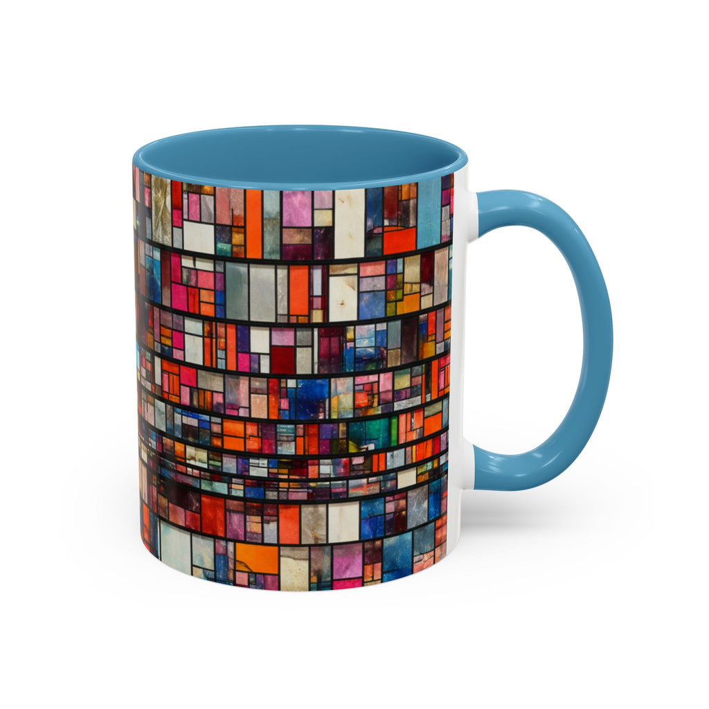 DUMBO Brooklyn Mosaic Water Tower Accent Coffee Mug 11oz