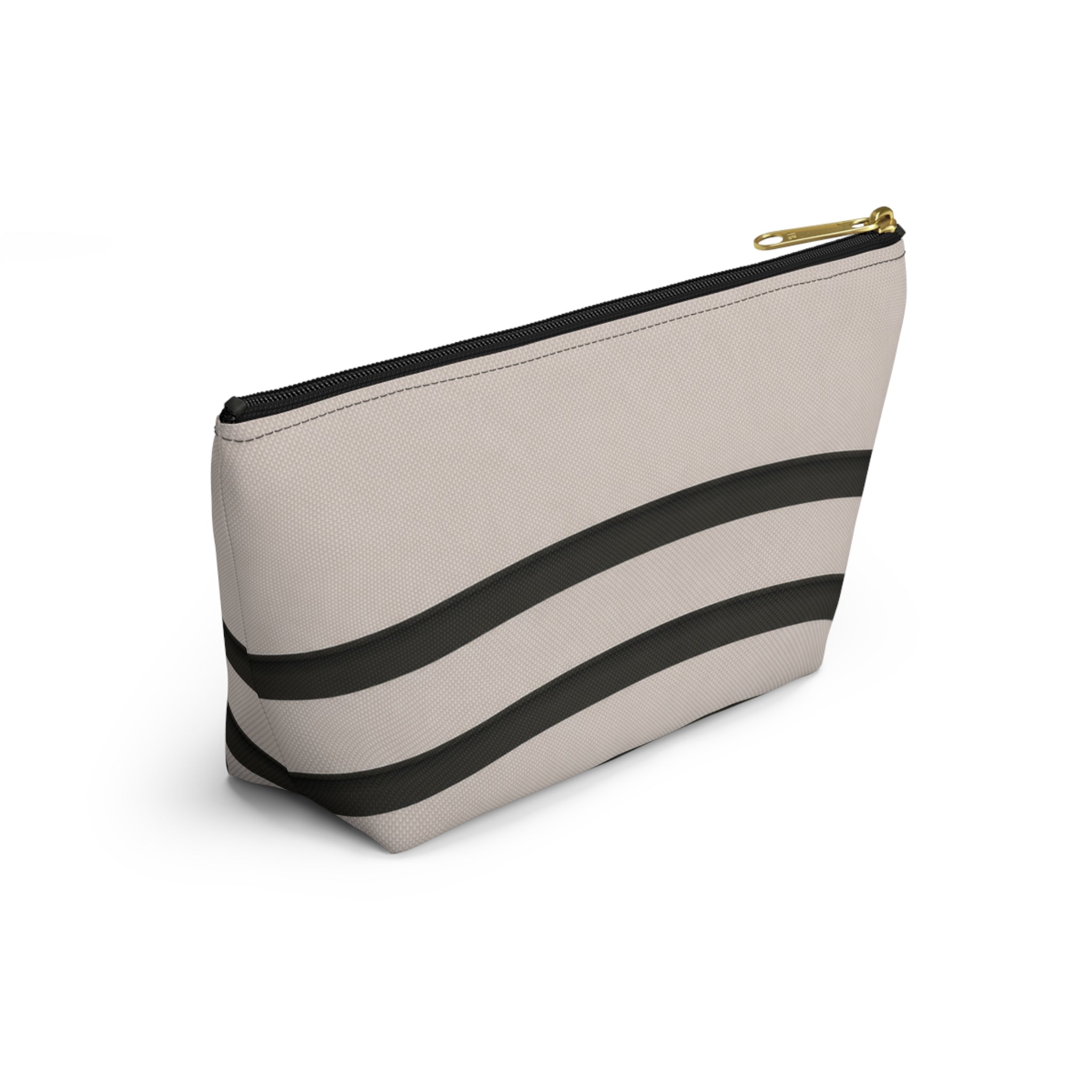 Guggenheim Museum Makeup Bag — T‑Bottom Accessory Pouch