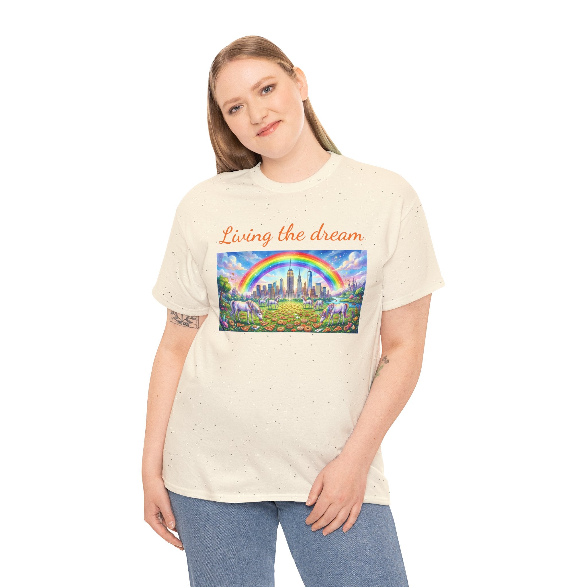 NYC Living The Dream T-Shirt | New York Is a Fairy Tale Tee