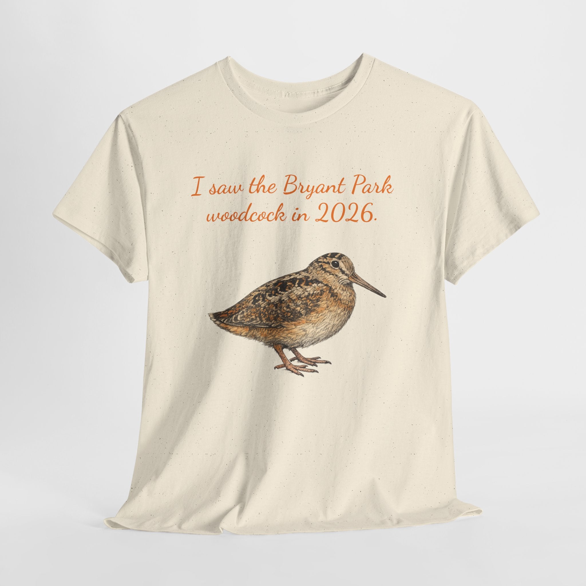 Bryant Park American Woodcock T-Shirt   NYC Gift Tee