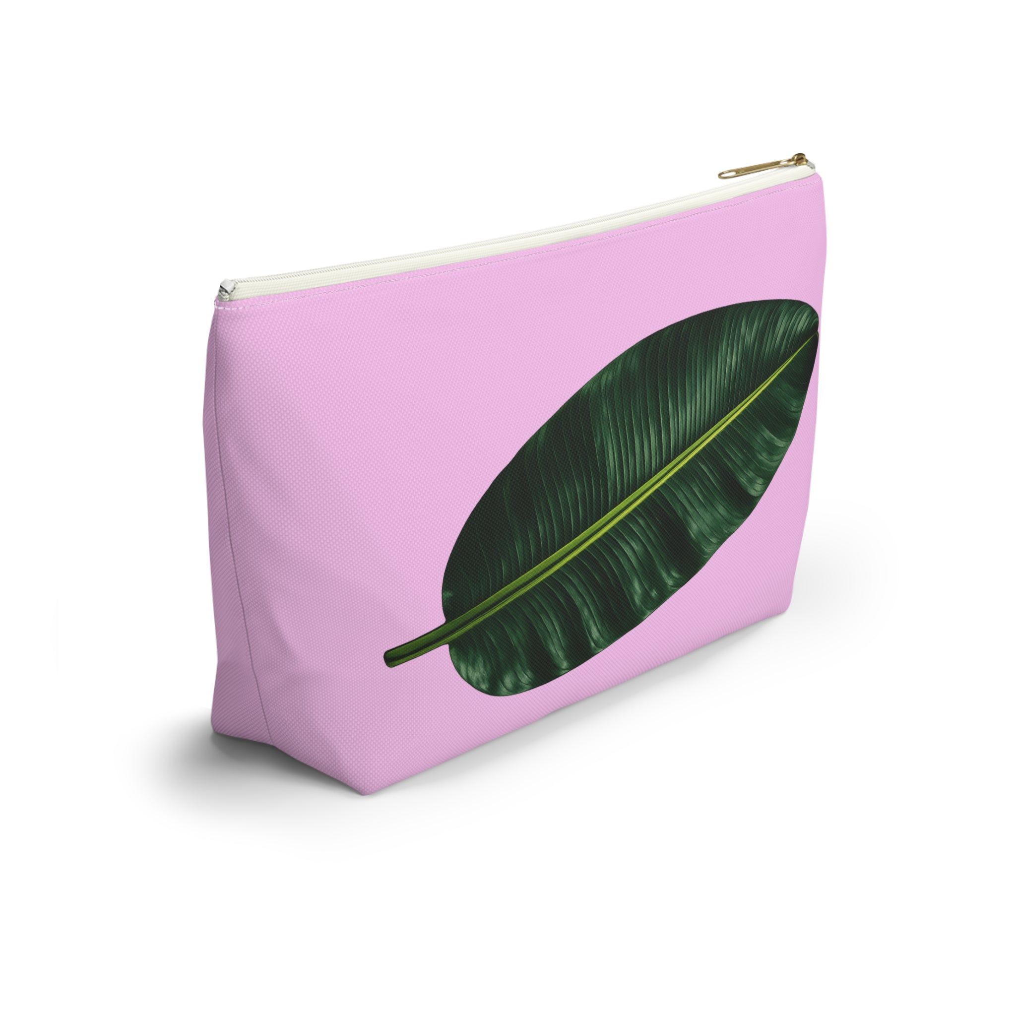Customizable Botanical Garden Mahjong Tiles Large Pouch — T-Bottom Makeup Bag