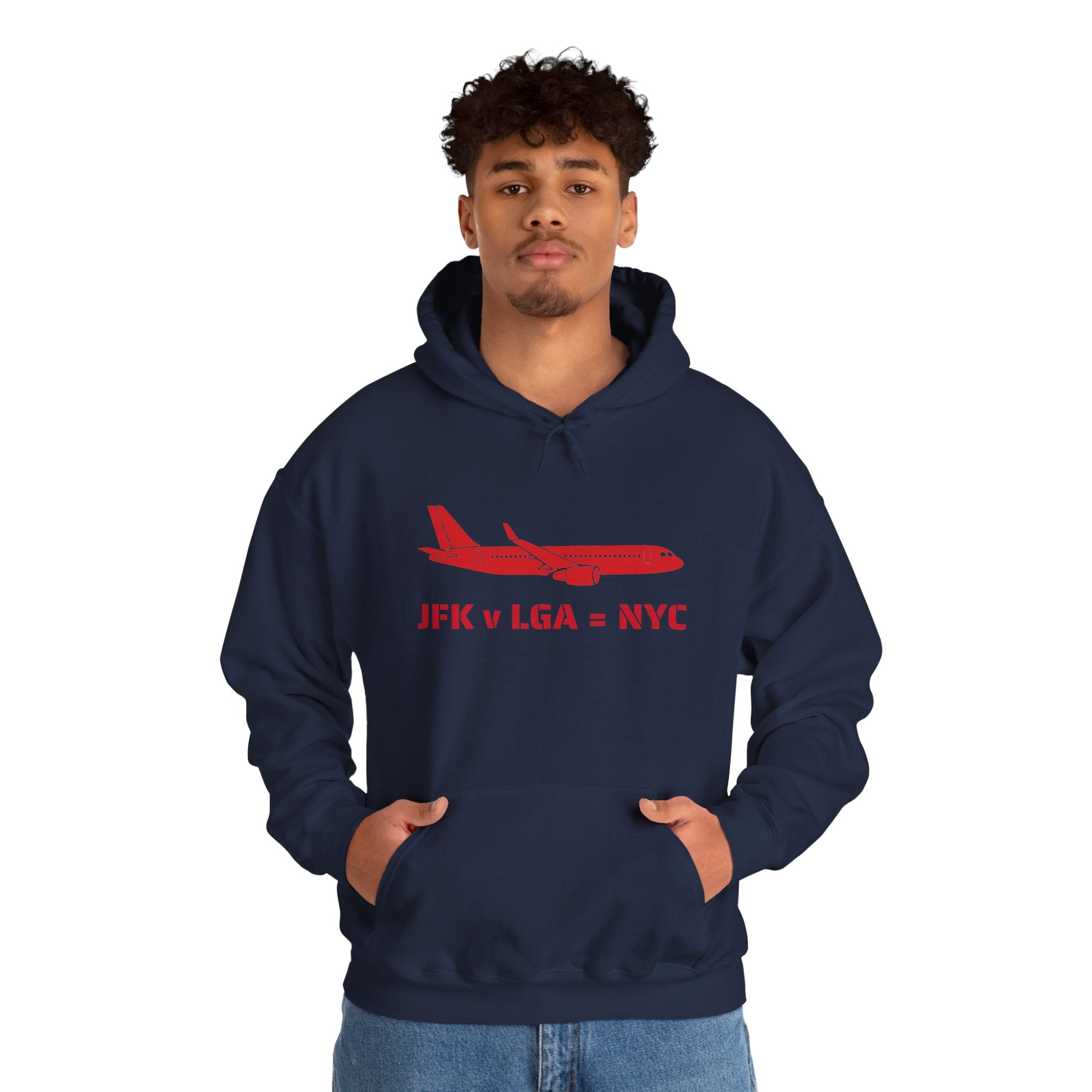 Travel Day Comfy Hoodie  |  NYC Math Hooded Sweatshirt