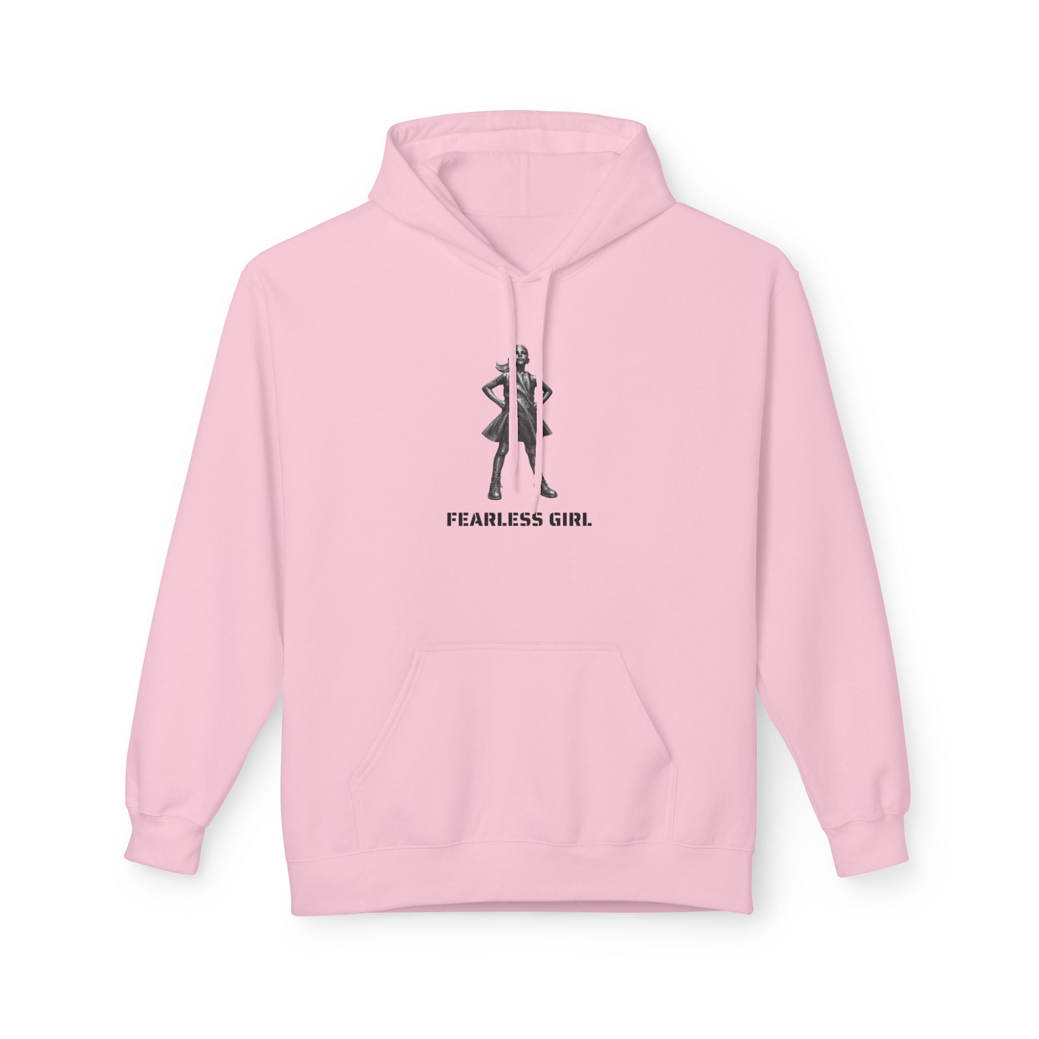 Fearless Girl Hoodie | NYC Empowerment Feminist Hooded Sweatshirt