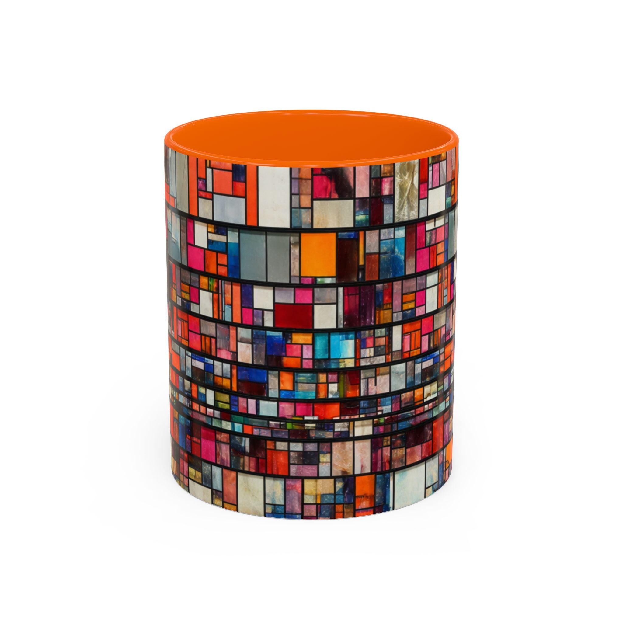 DUMBO Brooklyn Mosaic Water Tower Accent Coffee Mug 11oz