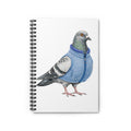 Customizable Financial District NYC Pigeon Spiral Journal |  FiDI Finance Bro Wall Street Bird Lovers Notebook
