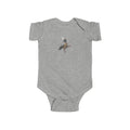 Customizable Rockefeller Center NYC Pigeon Baby Onesie | New Yorker Reveal Infant Bodysuit