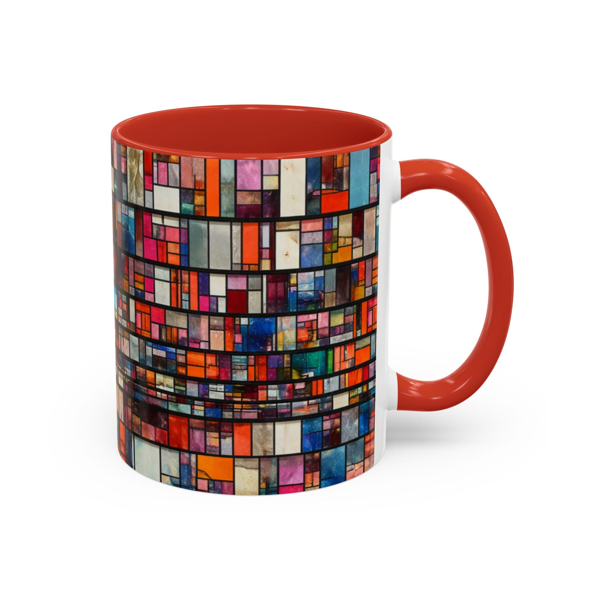 DUMBO Brooklyn Mosaic Water Tower Accent Coffee Mug 11oz