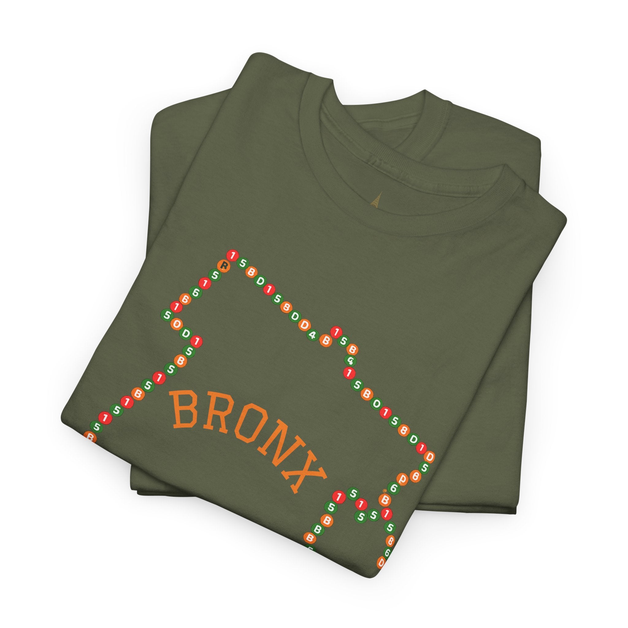The Bronx Map T-Shirt | Subway Signs Tee