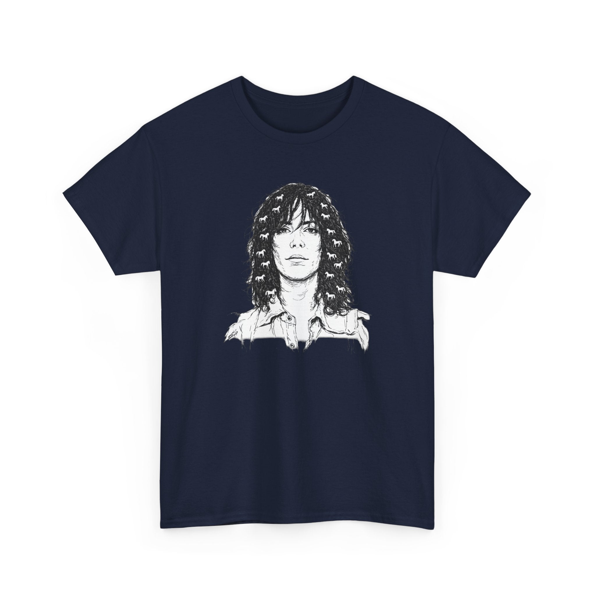 Horses Patti Smith T-Shirt | NYC Music Poet Tee