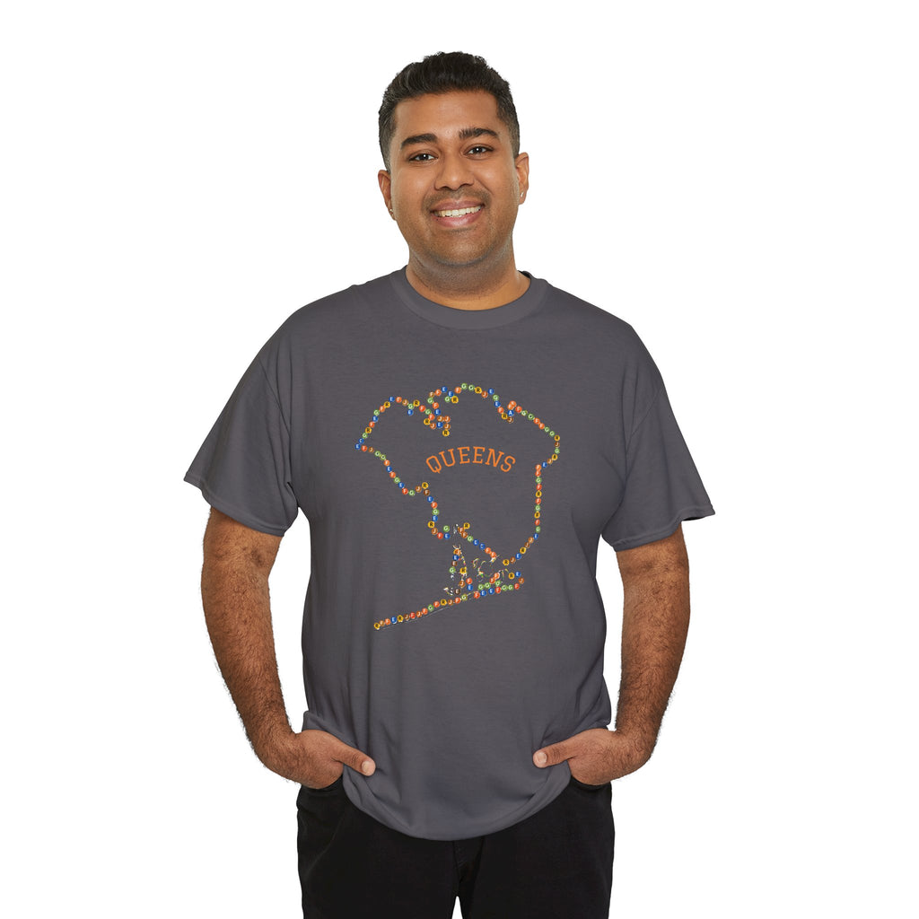 Queens Map Subway Signs T-Shirt | NYC Subway Tee