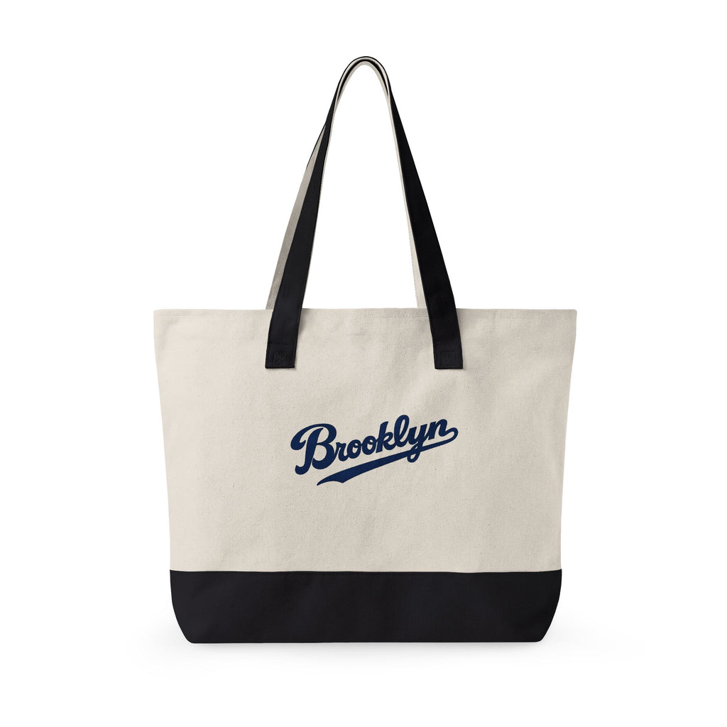 Brooklyn Canvas Tote — Zippered Market Bag