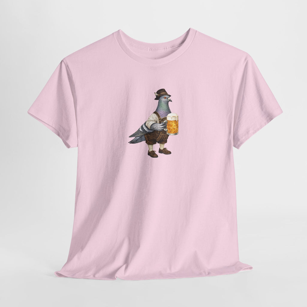 Customizable Yorkville NYC Pigeon T-Shirt | Oktoberfest Beer Garden Tee