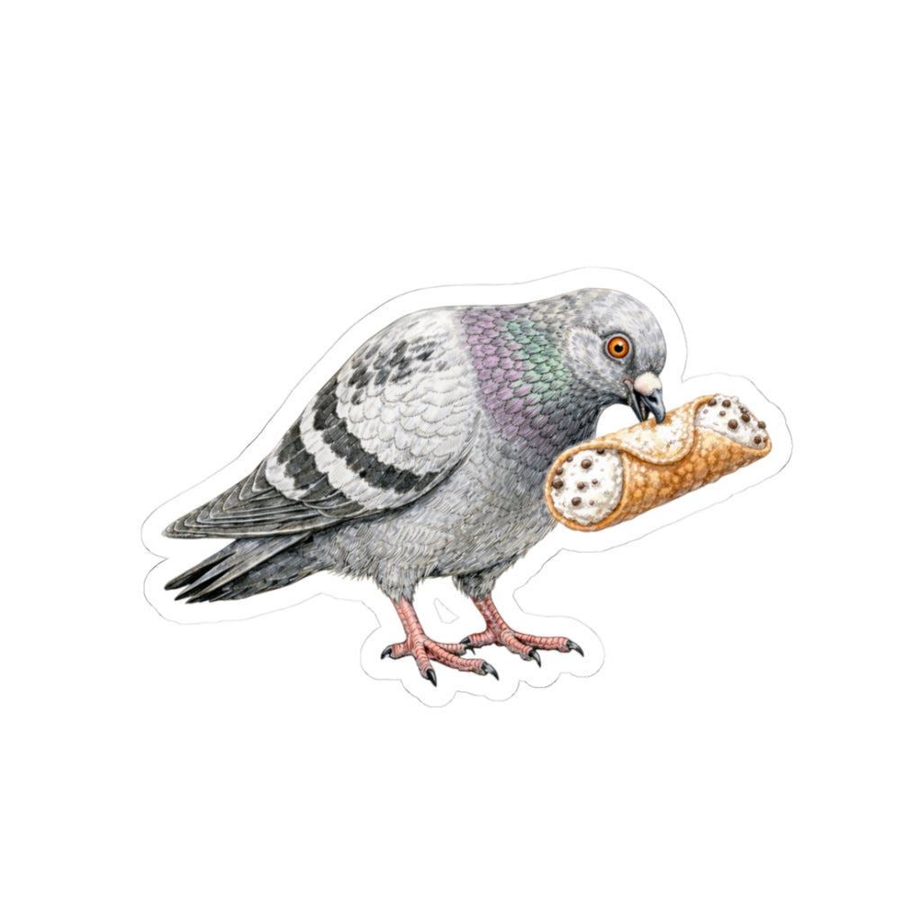 Arthur Avenue NYC Pigeon 3" x 3" Sticker