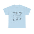 Camiseta Contratarme Entrevista de Trabajo    Camiseta Desempleo
