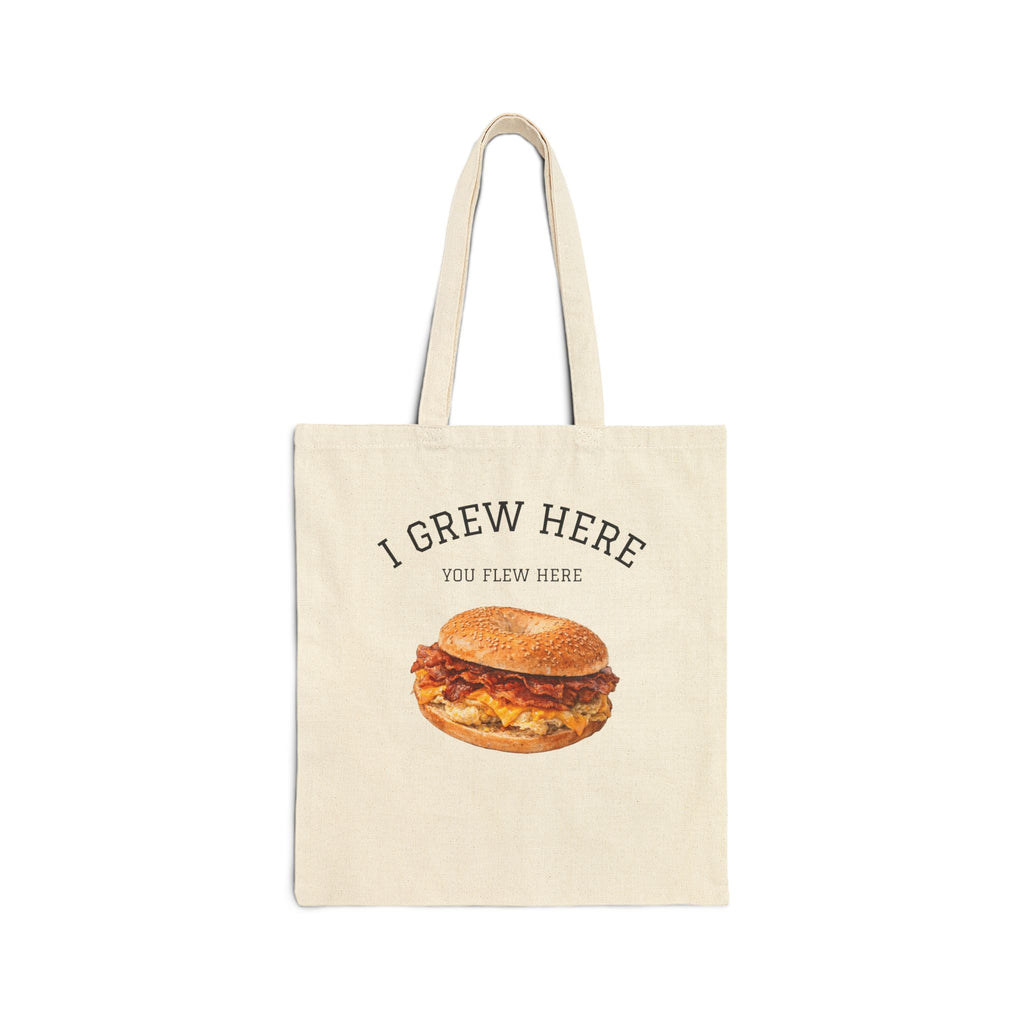 Bacon Egg and Cheese Bag | I Grew Here You Flew Here NYC Tote Bag
