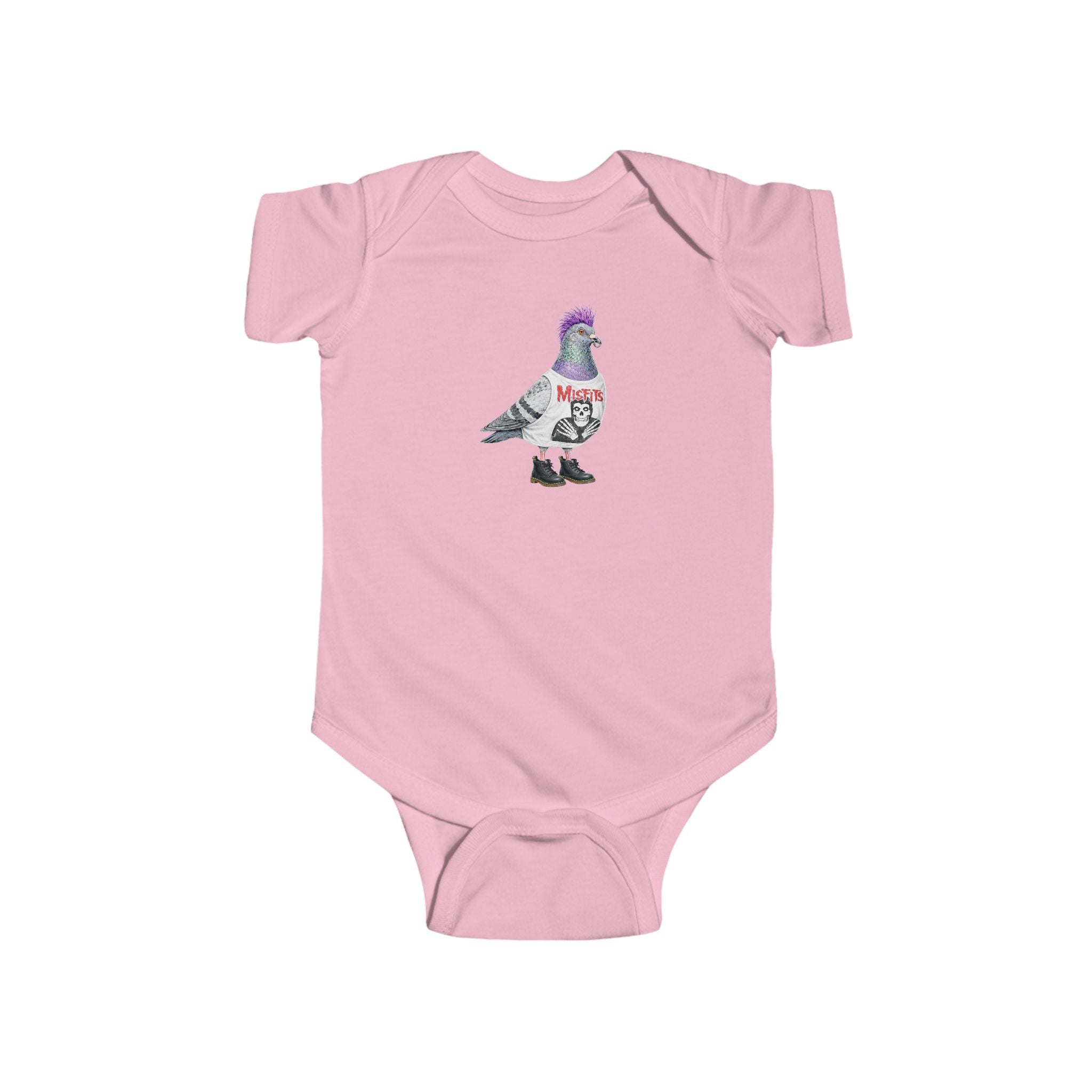 Customizable East Village NYC Pigeon Baby Onesie | New Yorker Reveal Infant Bodysuit