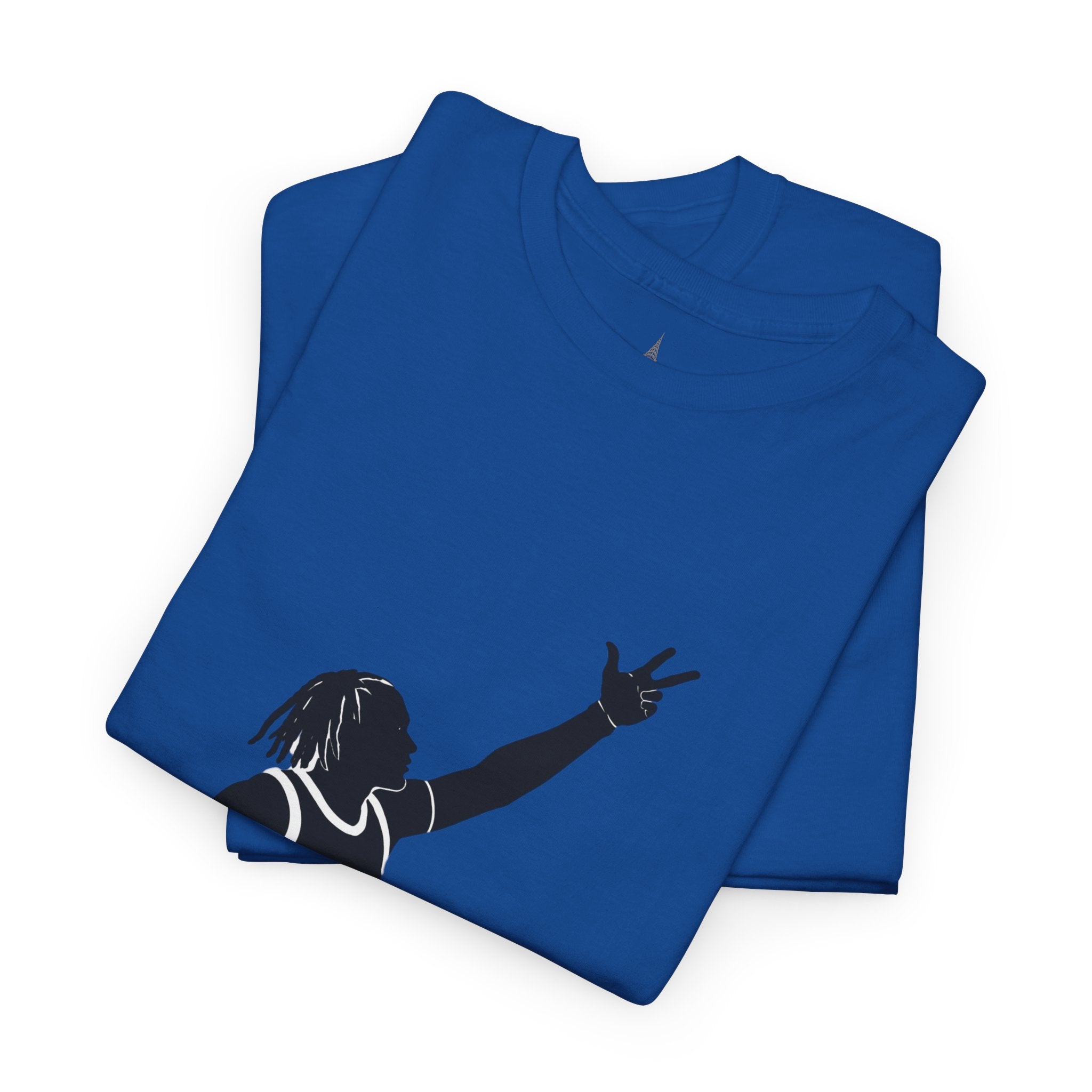 Customizable Jalen Brunson 3 Points Celly T-Shirt | New York Basketball Tee