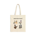 Downtown NYC Pigeon Subway Tote Bag | Illustrated The New Yorker Artist Filmmaker Musician Punk Bird Lovers Tote
