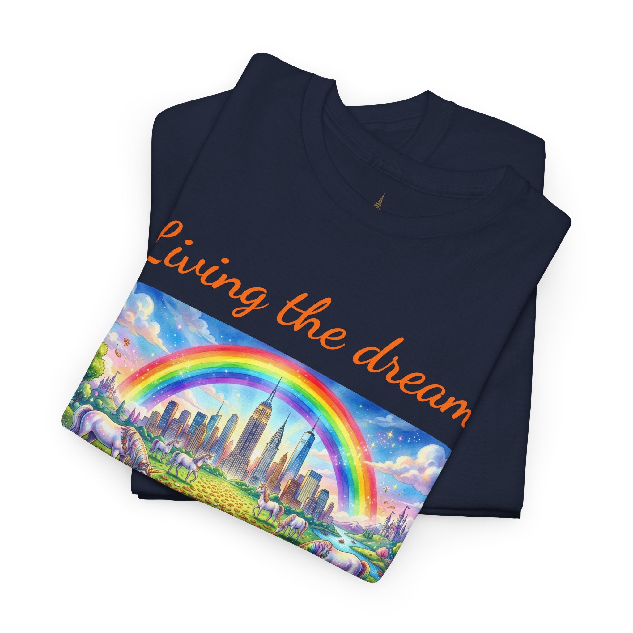 NYC Living The Dream T-Shirt | New York Is a Fairy Tale Tee