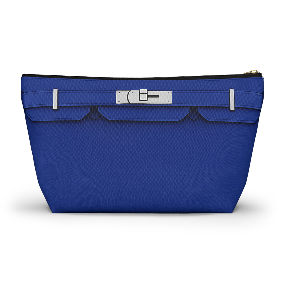 Canal Street Large Blue Makeup Bag —  T-Bottom Travel Bag