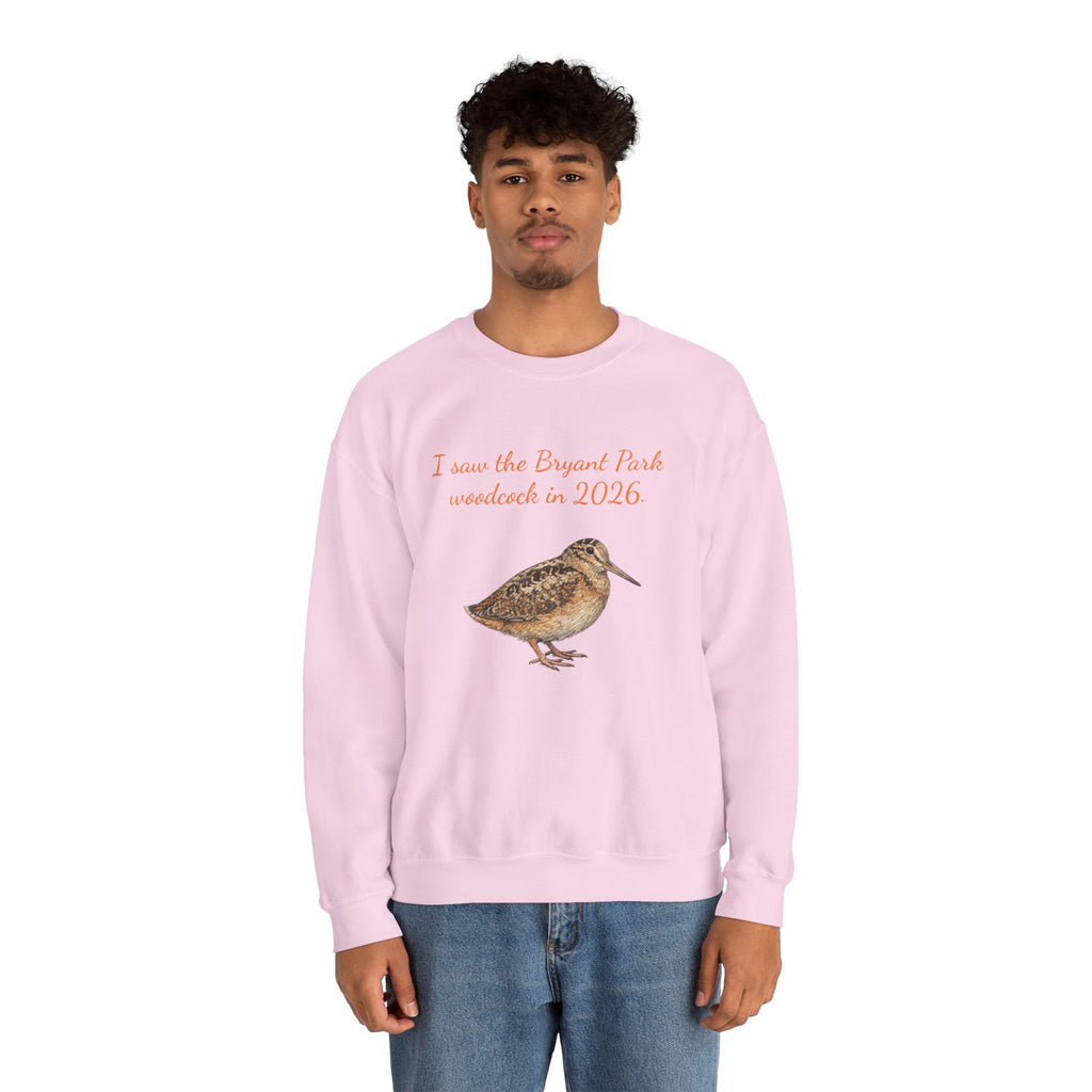 Bryant Park American Woodcock Sweatshirt | NYC Bird Lover Sweater