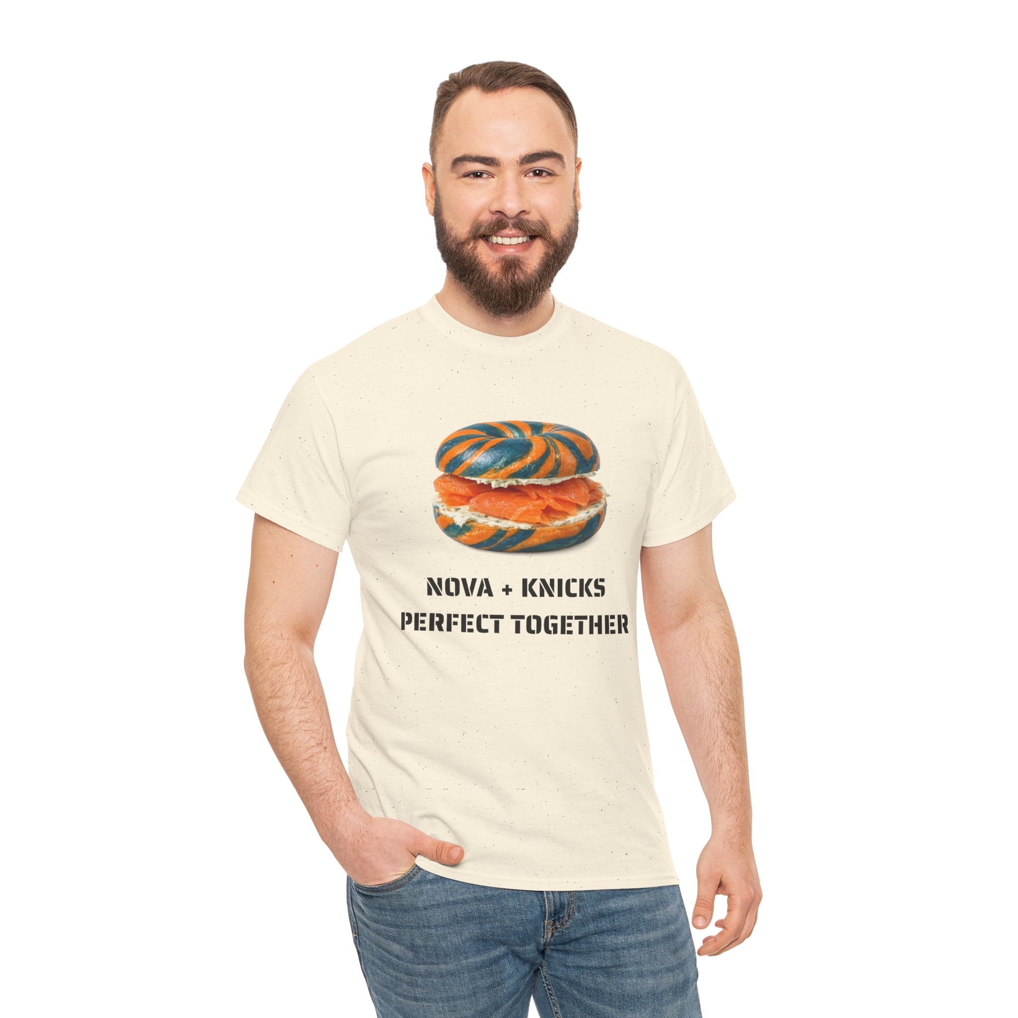 Nova Knicks Tee | New York Basketball Bagel T-Shirt