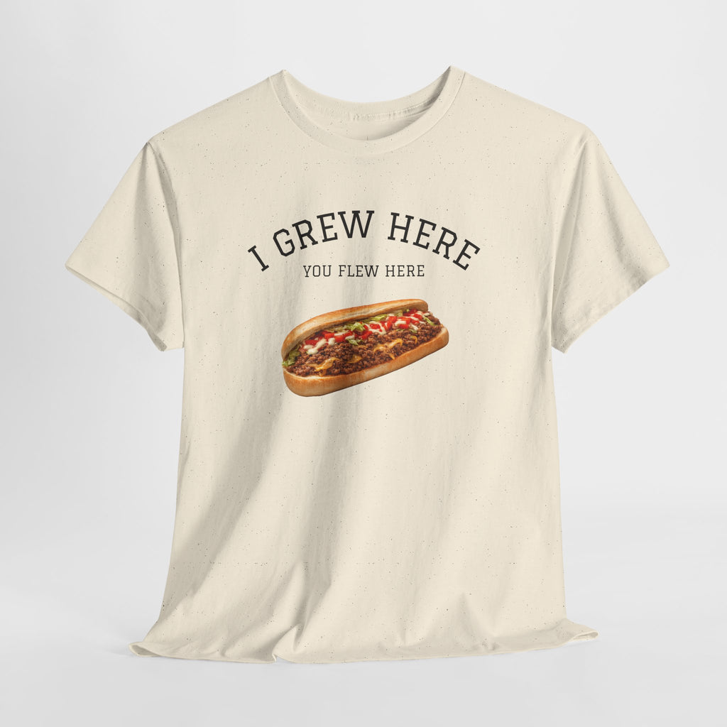 Chopped Cheese T-Shirt | I Grew Here You Flew Here New York City Bodega Food Tee