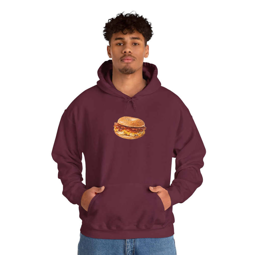 NYC Bacon Egg and Cheese Hoodie — New York Bodega Sandwich Hooded Sweatshirt
