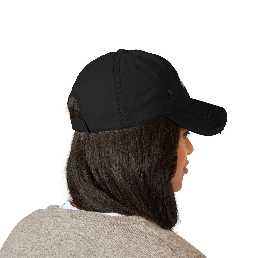 Corona NYC Pigeon Dad Hat – Distressed Embroidered New York Soccer Ball Cap