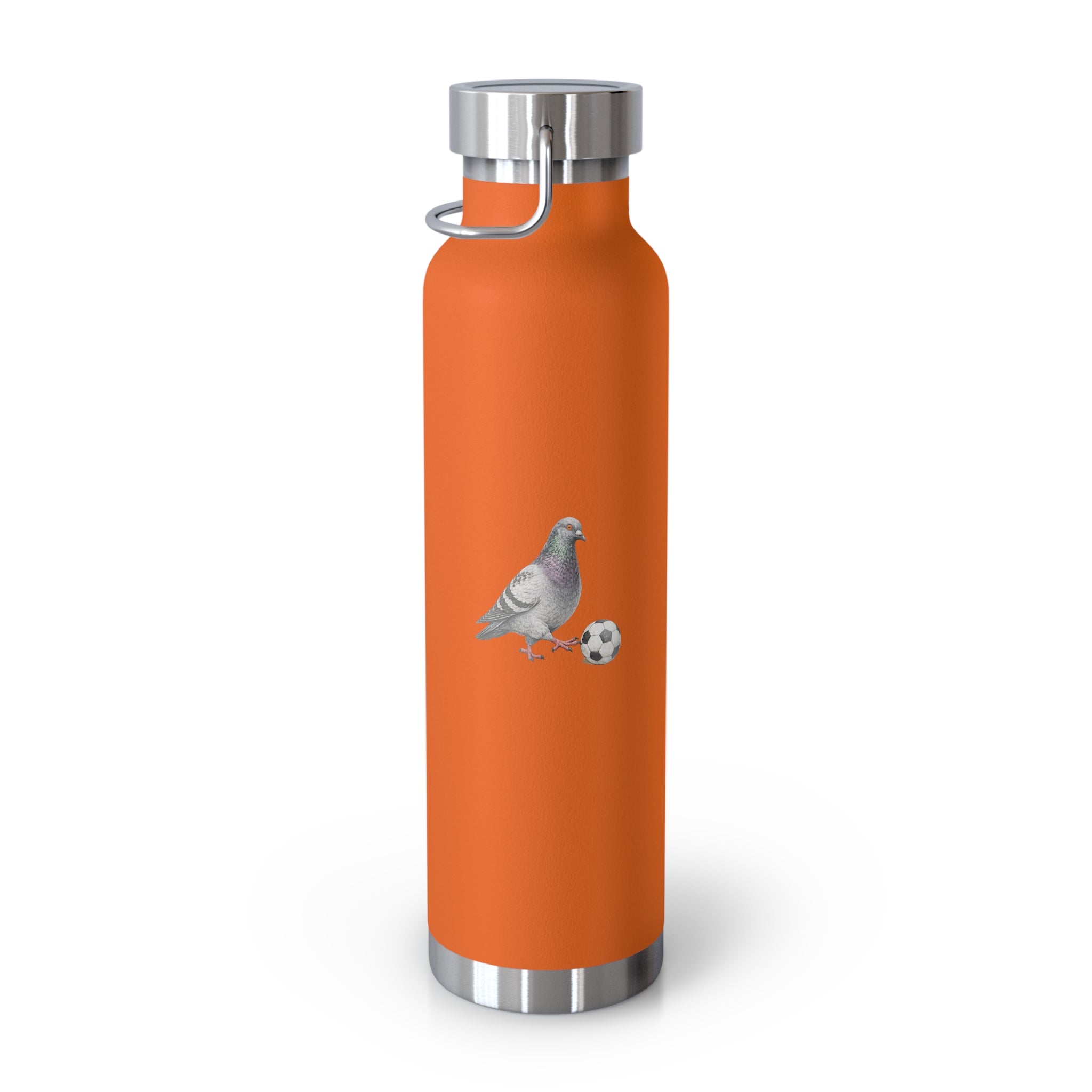 Customizable Corona NYC Pigeon 22oz Water Bottle | New York Soccer Player Copper Vacuum Insulated