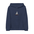 Central Park Model Sailboat NYC Kids Embroidered Sailboat Fleece Hoodie