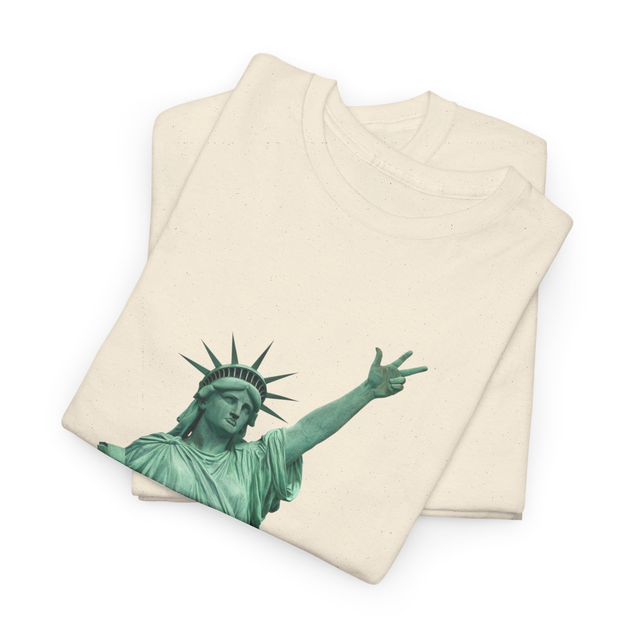 New Yorkers Love To Travel Statue of Liberty Three Points T-Shirt | NYC Jalen Brunson Basketball 3 Point Shot Tee