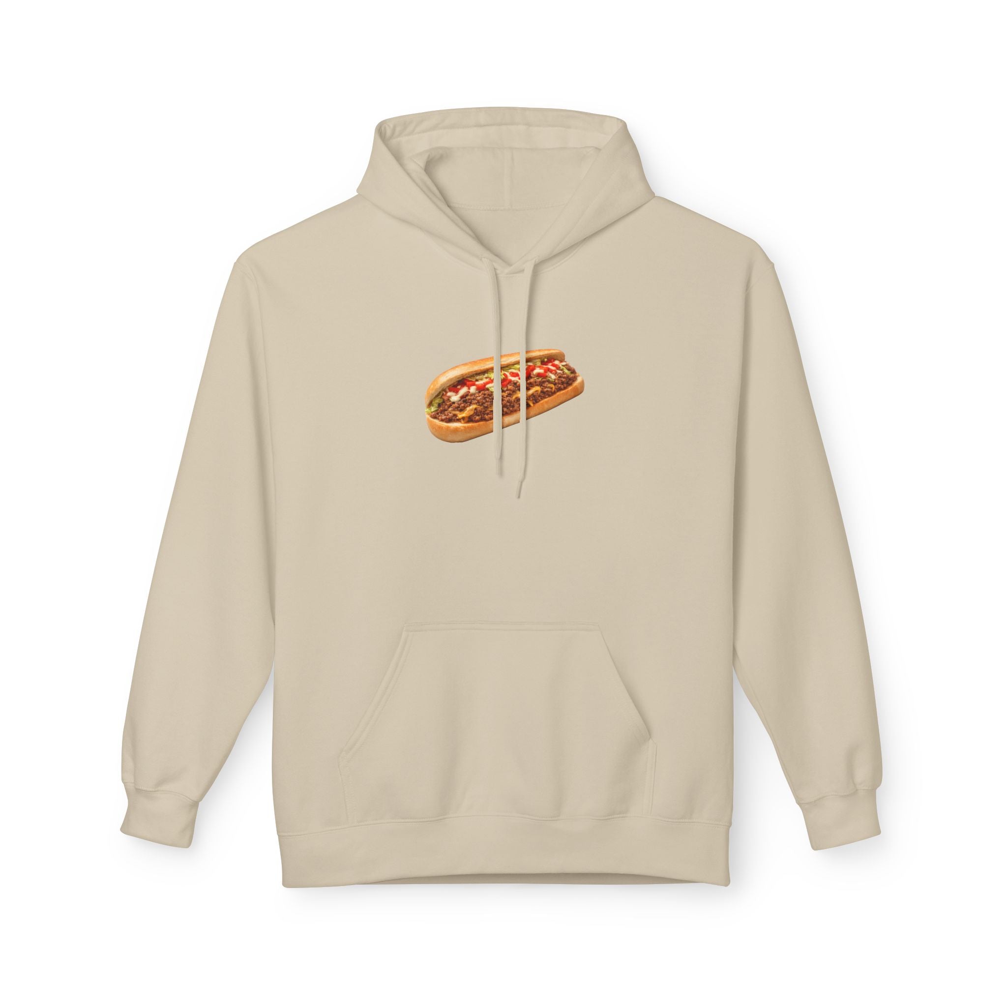 NYC Chopped Cheese Hoodie — New York Sandwich Hooded Pullover Sweatshirt