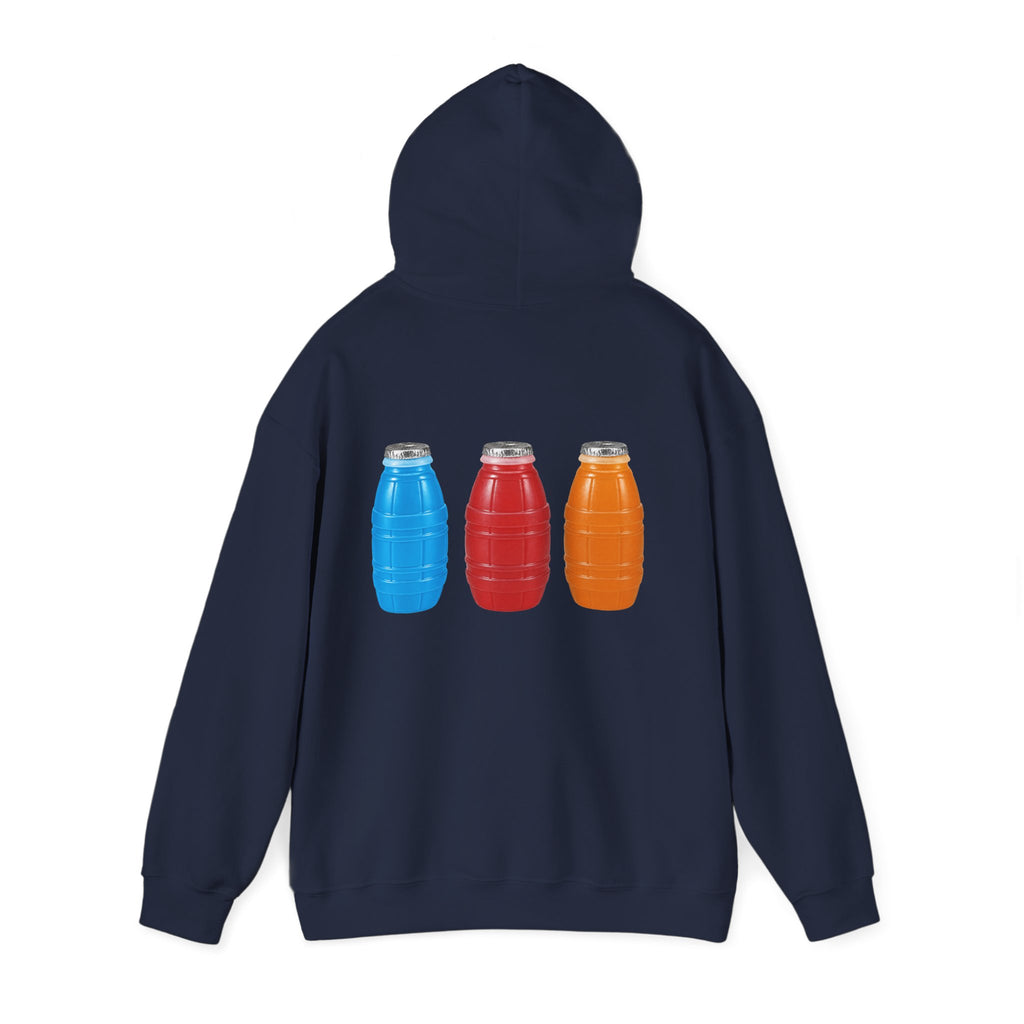 Bodega Quarter Water Bottle Trio Back Print Hoodie