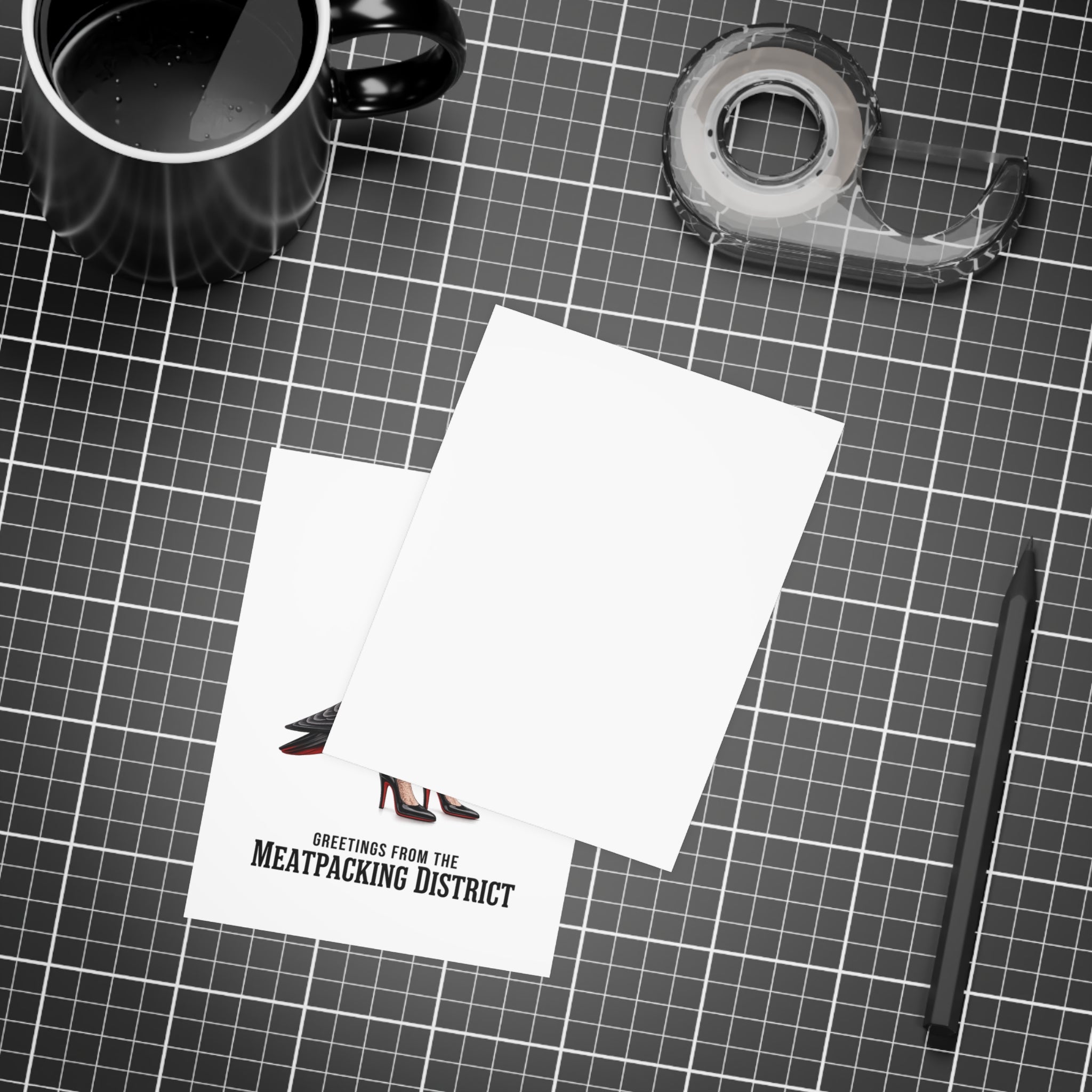 Meatpacking District NYC Pigeon Postcard Bundle (envelopes included)
