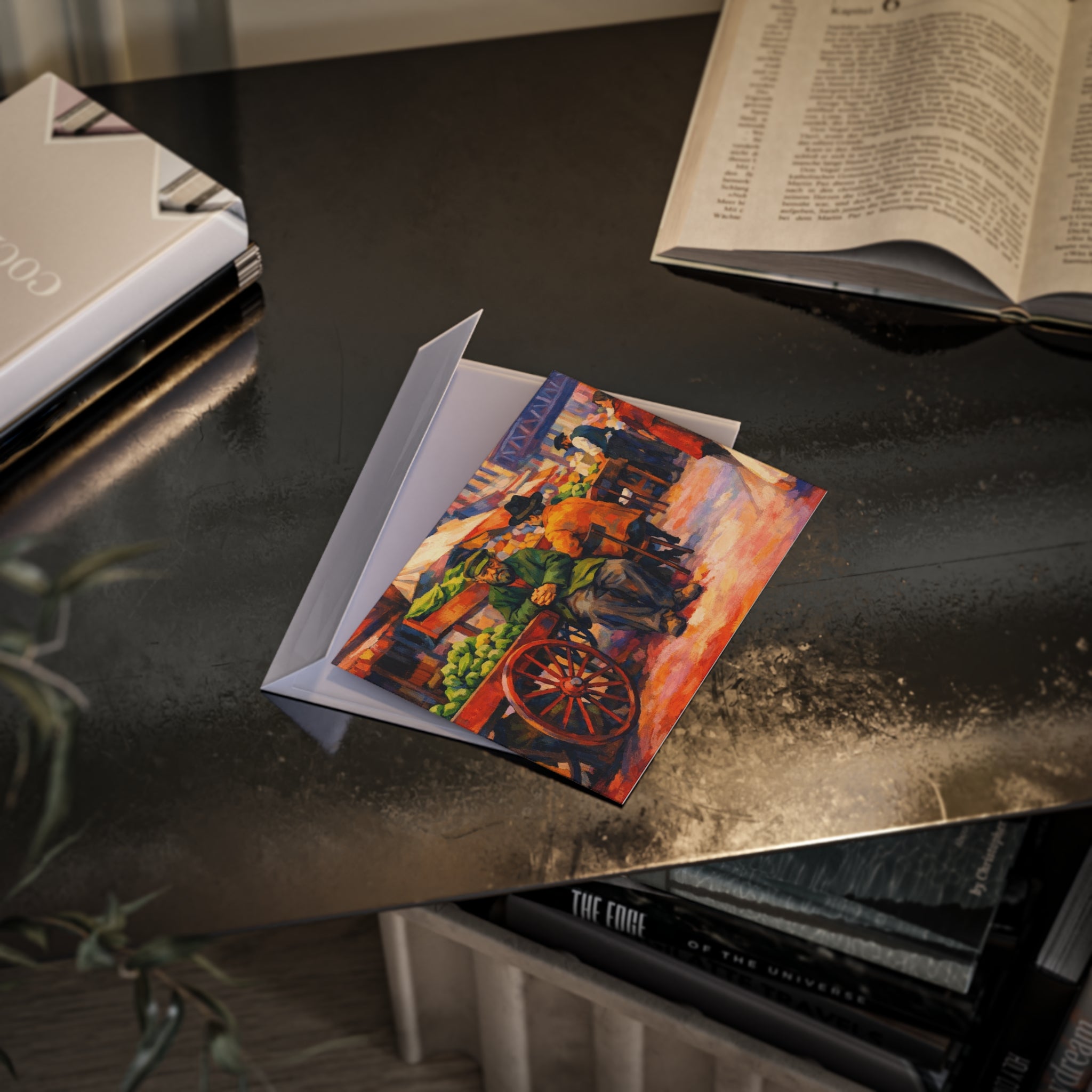 Colorized Historic Lower East Side 3 NYC Postcard | One-Sided Art Postcard