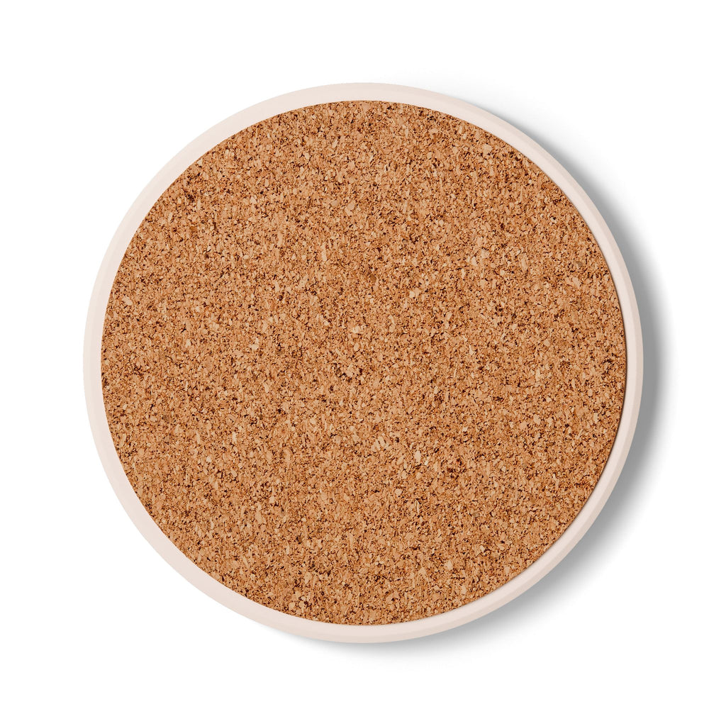 Black and White Cookie Ceramic Coaster — NYC Kosher Bakery Coaster