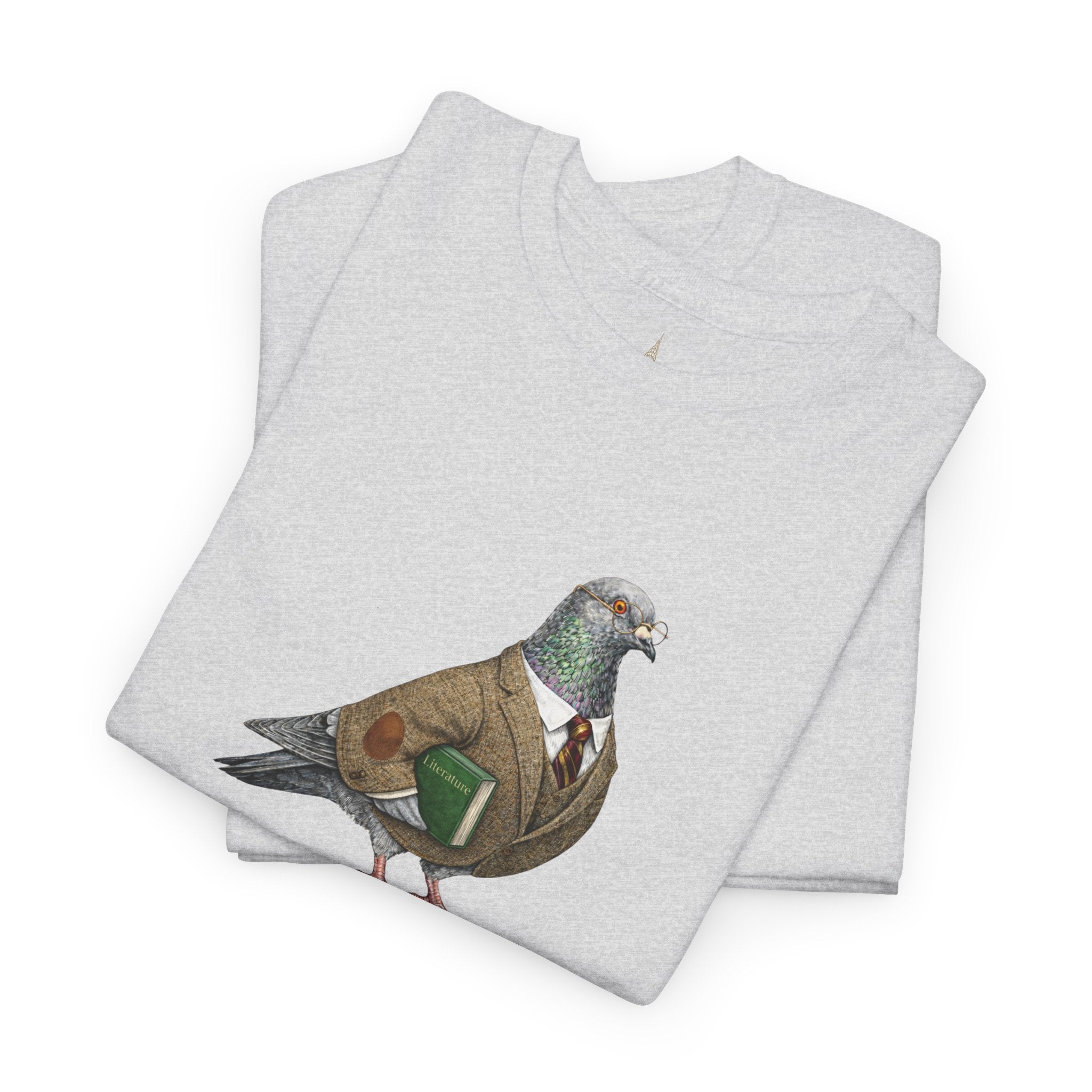 Customizable Morningside Heights NYC Pigeon T-Shirt | University Professor Tee