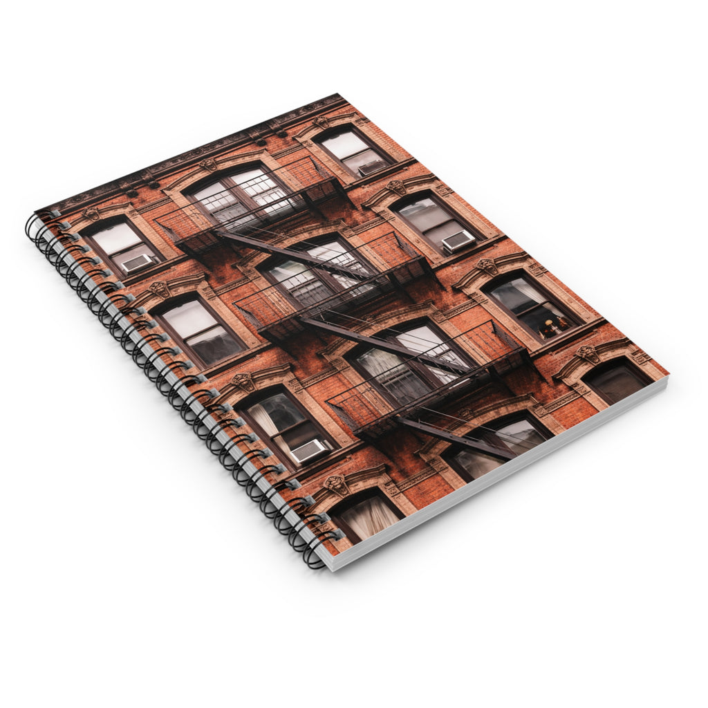 Lower East Side Tenement Notebook NYC Architecture Spiral Journal