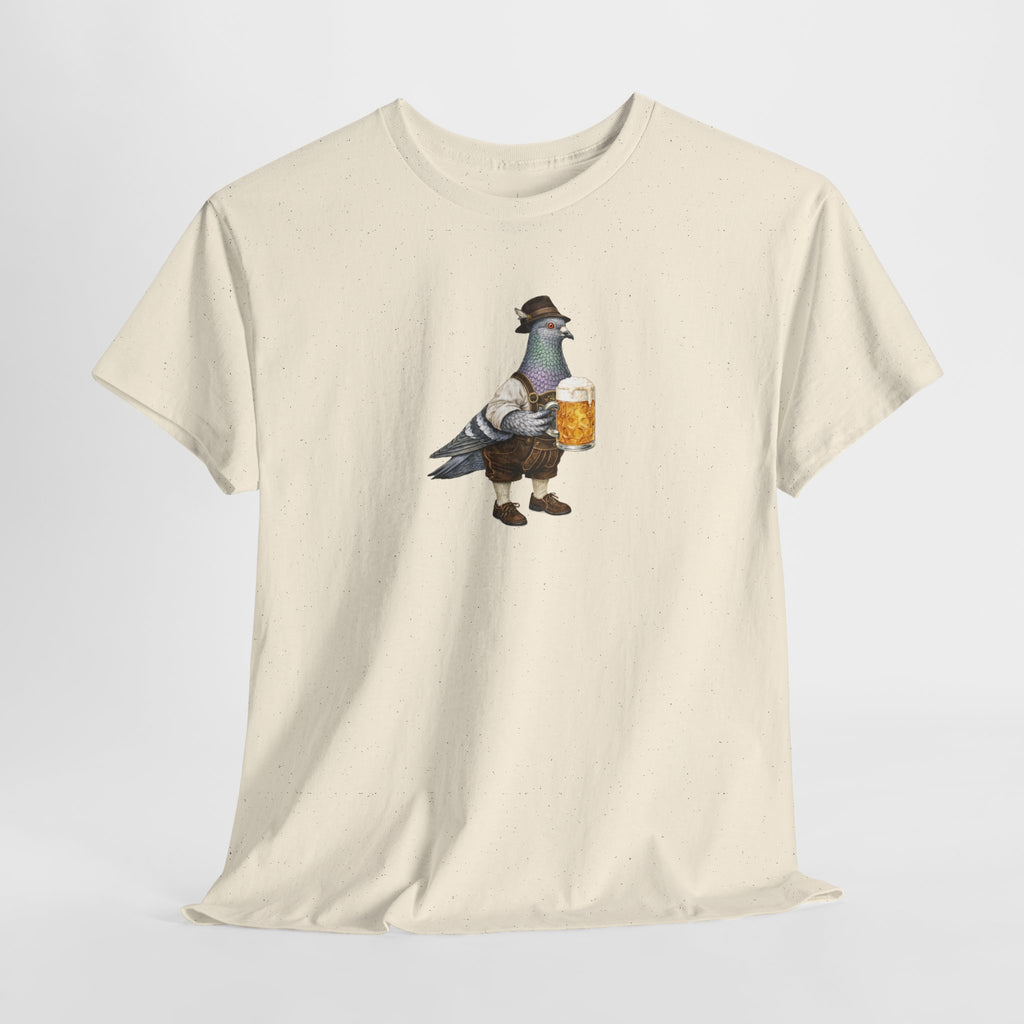 Customizable Yorkville NYC Pigeon T-Shirt | Oktoberfest Beer Garden Tee