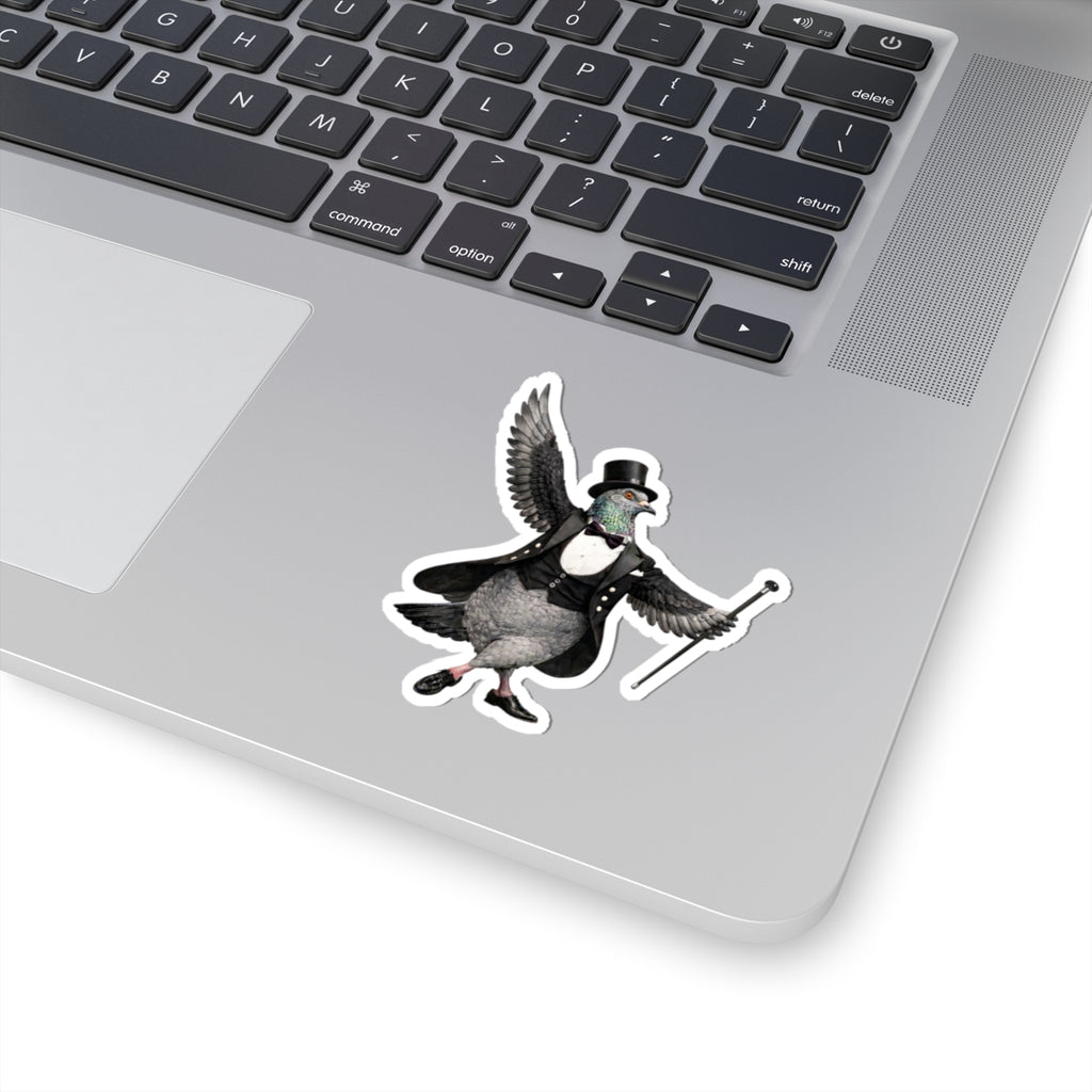 Broadway NYC Pigeon 3" x 3" Sticker
