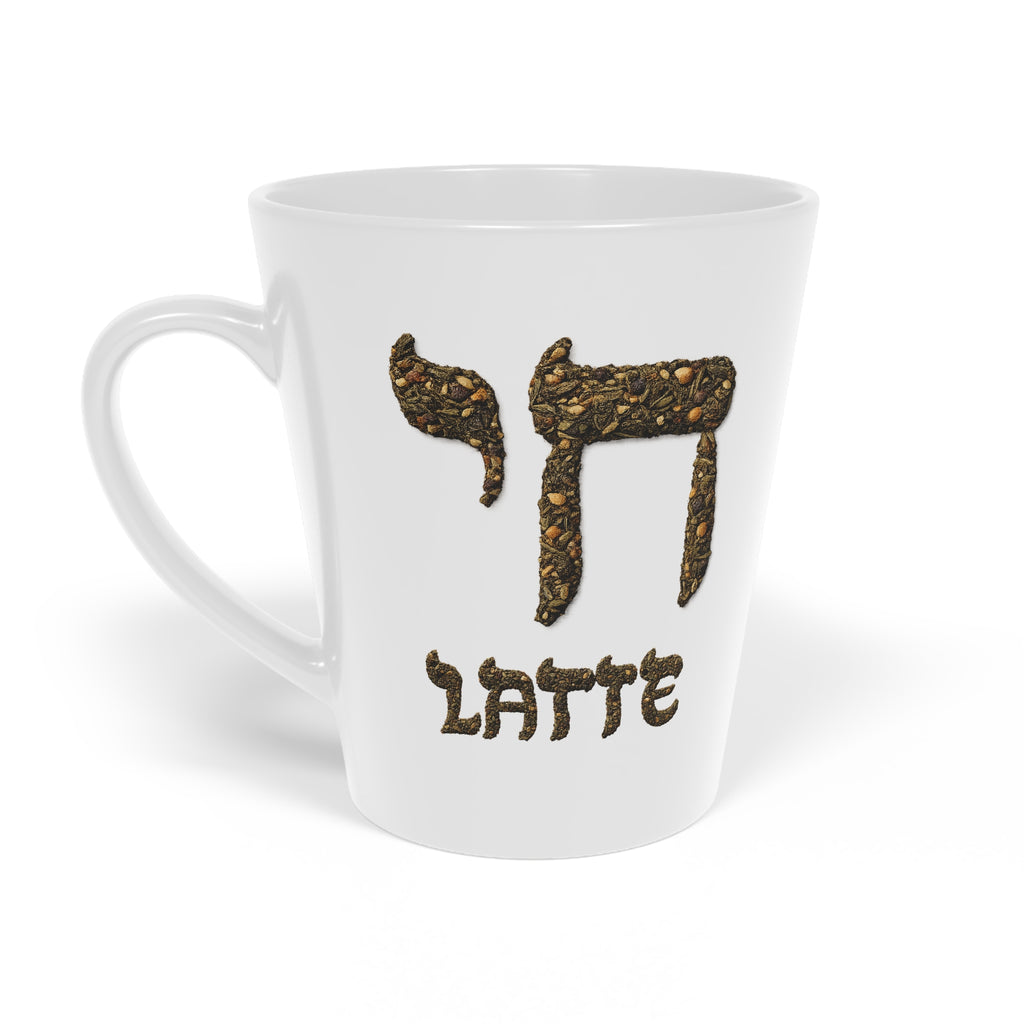Hebrew Chai Latte Mug, 12oz