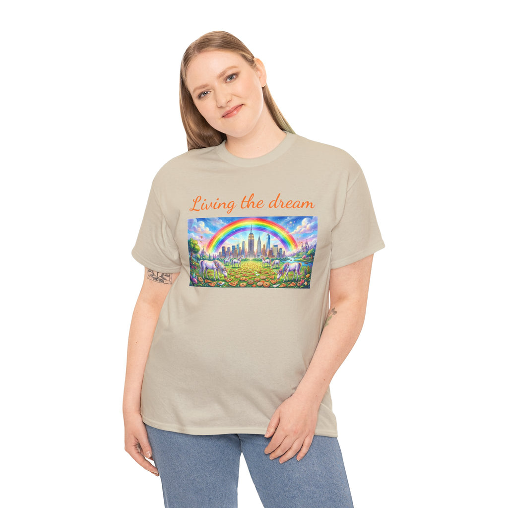 NYC Living The Dream T-Shirt | New York Is a Fairy Tale Tee