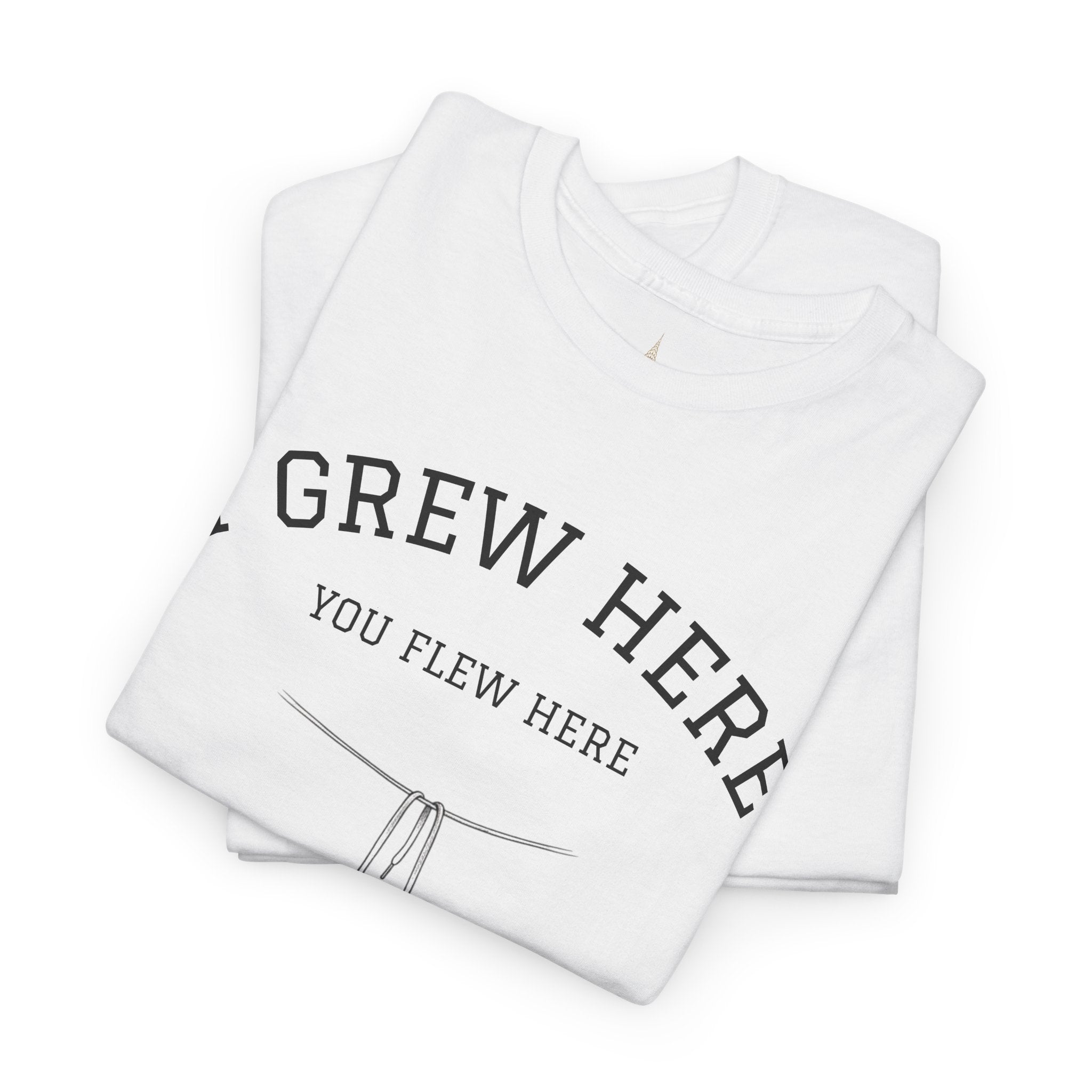 NYC Sneakers I I Grew Here You Flew Here T-Shirt