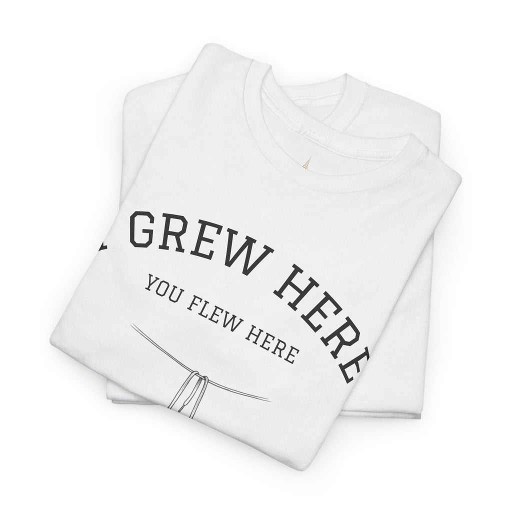 Sneakers Shoefiti Tee  I I Grew Here You Flew Here T-Shirt
