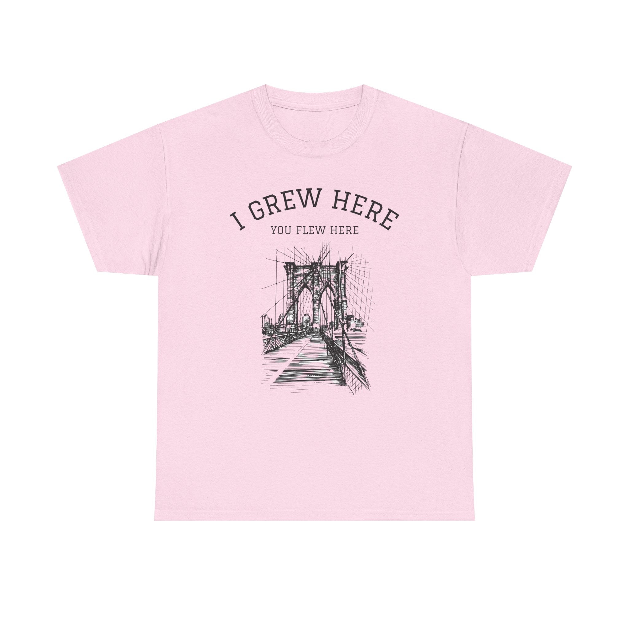 Brooklyn Bridge T-Shirt | I Grew Here You Flew Here New York Tee