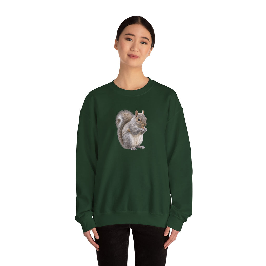 NYC Squirrel Sweatshirt | New York Crewneck Sweater