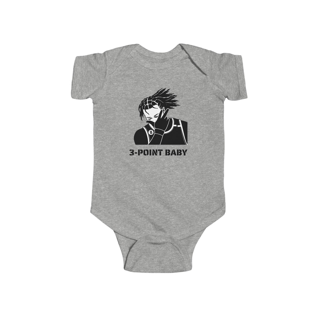 Jalen Brunson 3-Point Baby NYC baby bodysuit | New York Basketball infant onesie